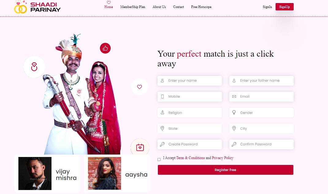 netspace-software-shaadiparinay